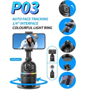 AI Smart Gimbal Auto Face Tracking
