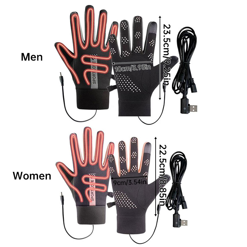 USB Rechargeable Heated Gloves - Image 11