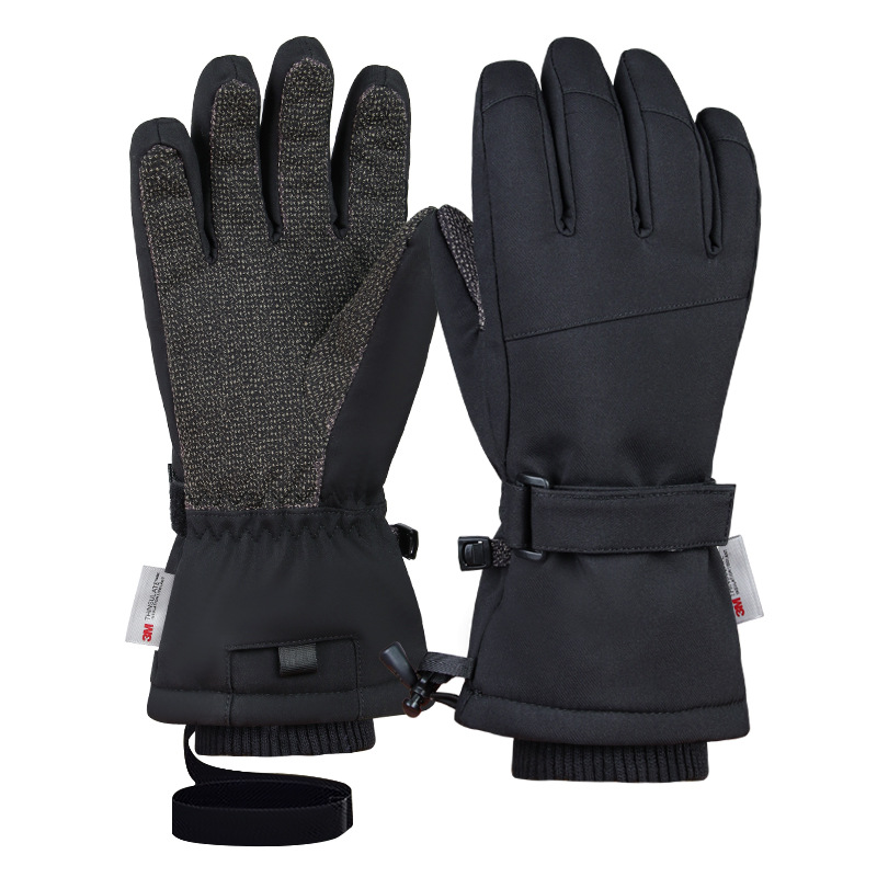 Ski Gloves with Built-in Wrist Guards - Image 4