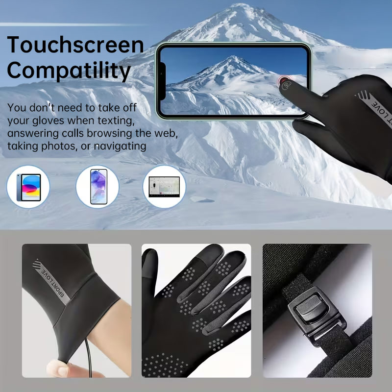 USB Rechargeable Heated Gloves - Image 10
