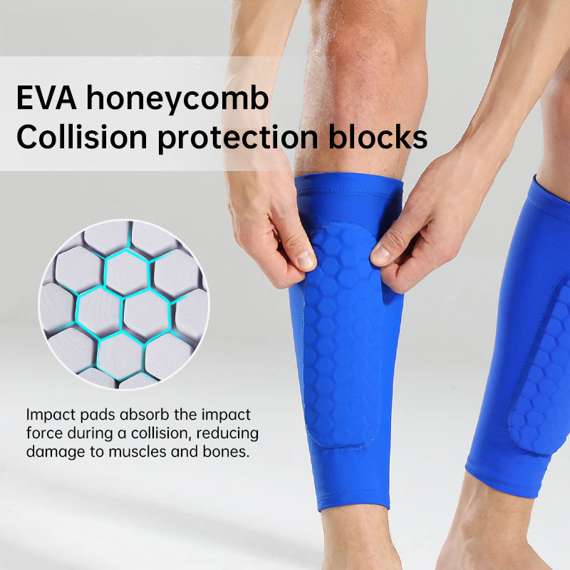 Honeycomb Padded Sport Leg Guards - Image 11