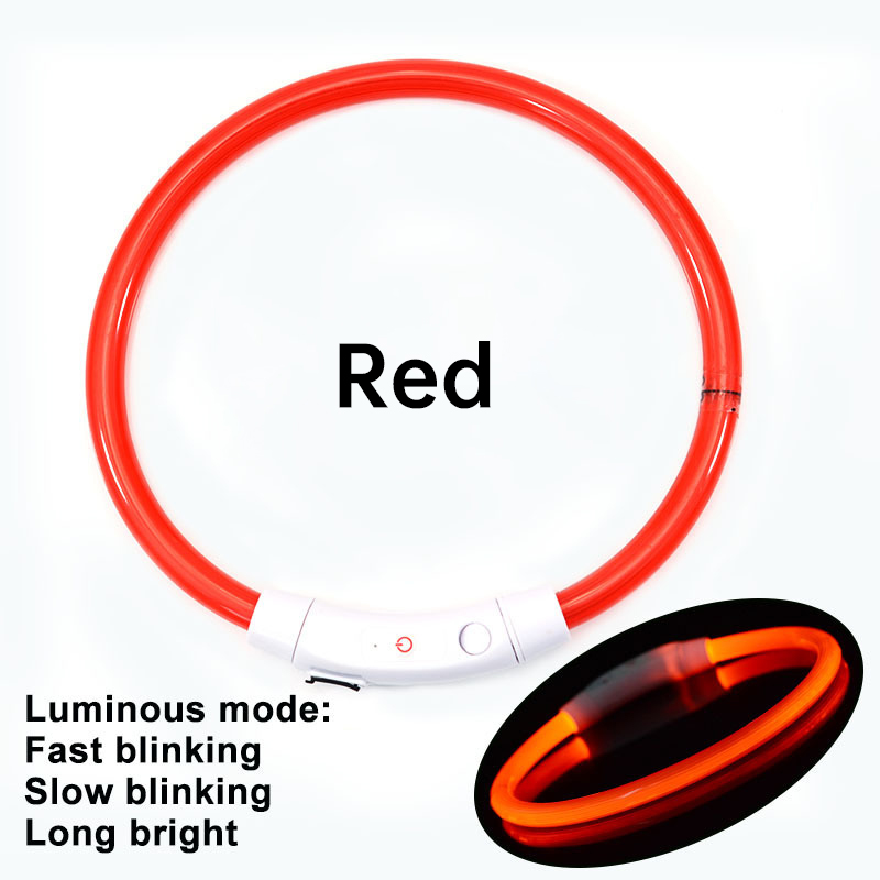 3-Mode LED Dog Collar - USB Rechargeable - Image 5