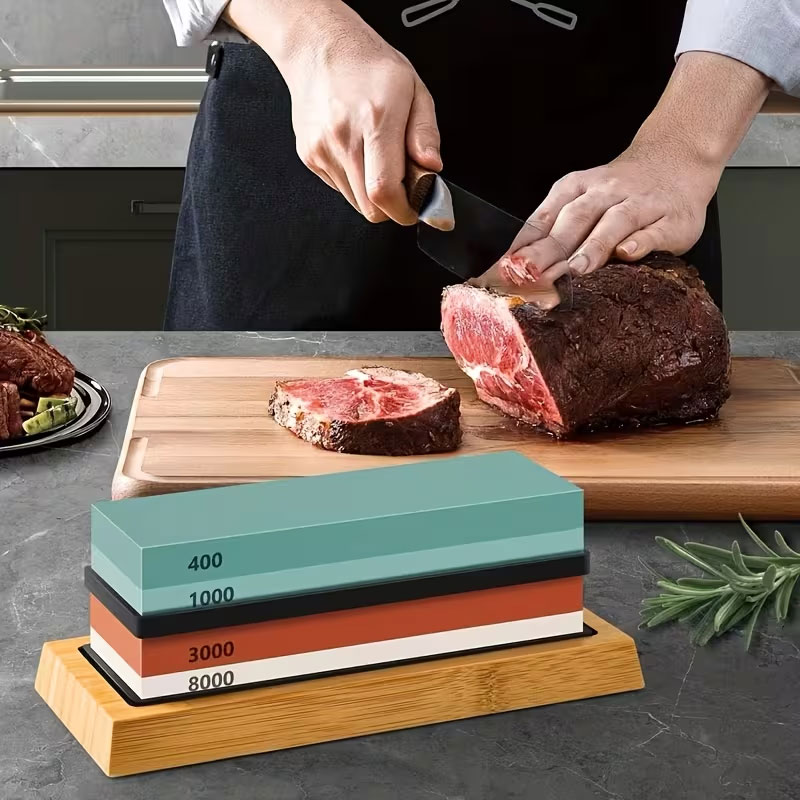 Premium Sharpening Stone - 400# / 1000# 3000# / 8000# - Image 2