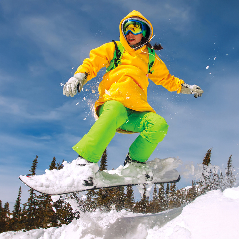 Ski Gloves with Built-in Wrist Guards - Image 6