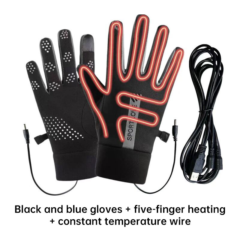 USB Rechargeable Heated Gloves - Image 4