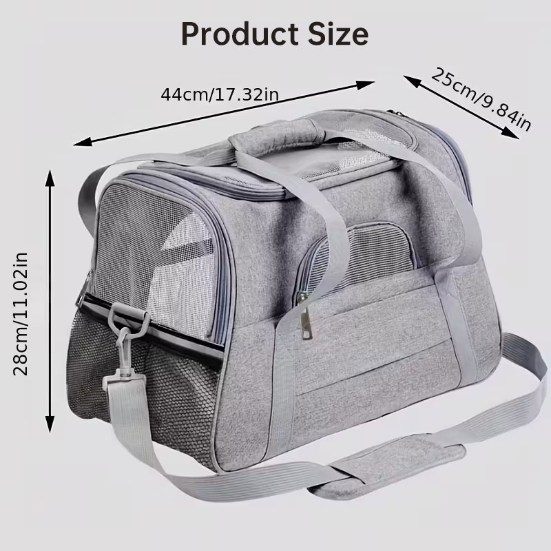 Foldable & Expandable Pet Carrier Bag - Image 16