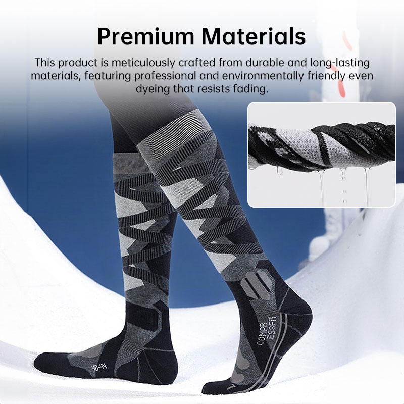 Thermal Merino Wool Socks for Skiing & Hiking - Image 14