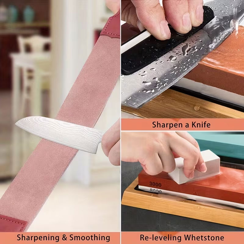Premium Sharpening Stone - 400# / 1000# 3000# / 8000# - Image 6