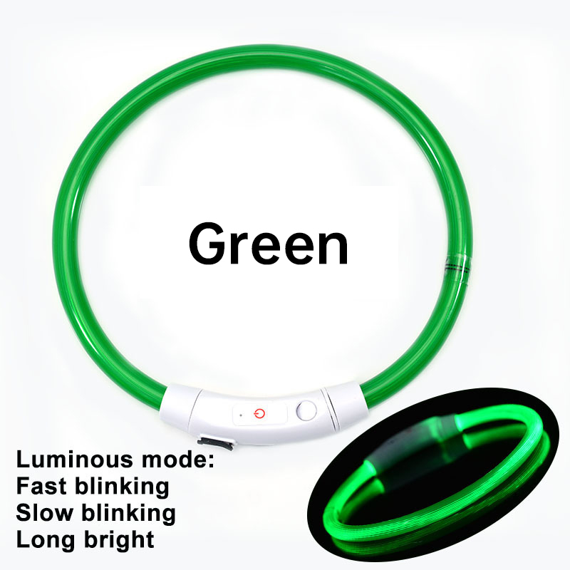 3-Mode LED Dog Collar - USB Rechargeable - Image 4
