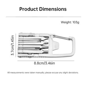12-in-1 Portable Multitool Screwdriver Set