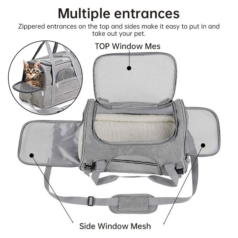 Foldable & Expandable Pet Carrier Bag - Image 15