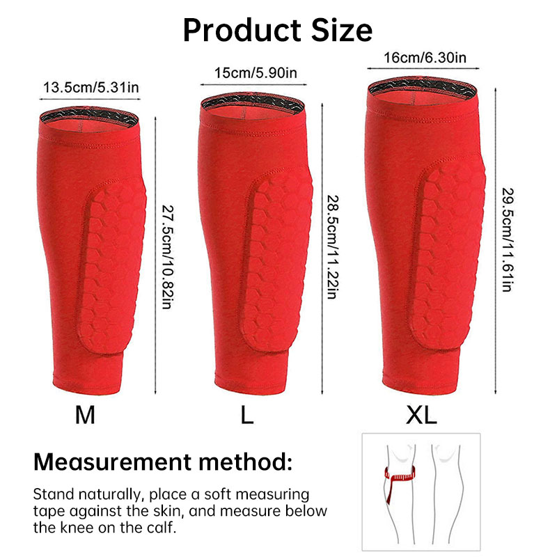 Honeycomb Padded Sport Leg Guards - Image 12