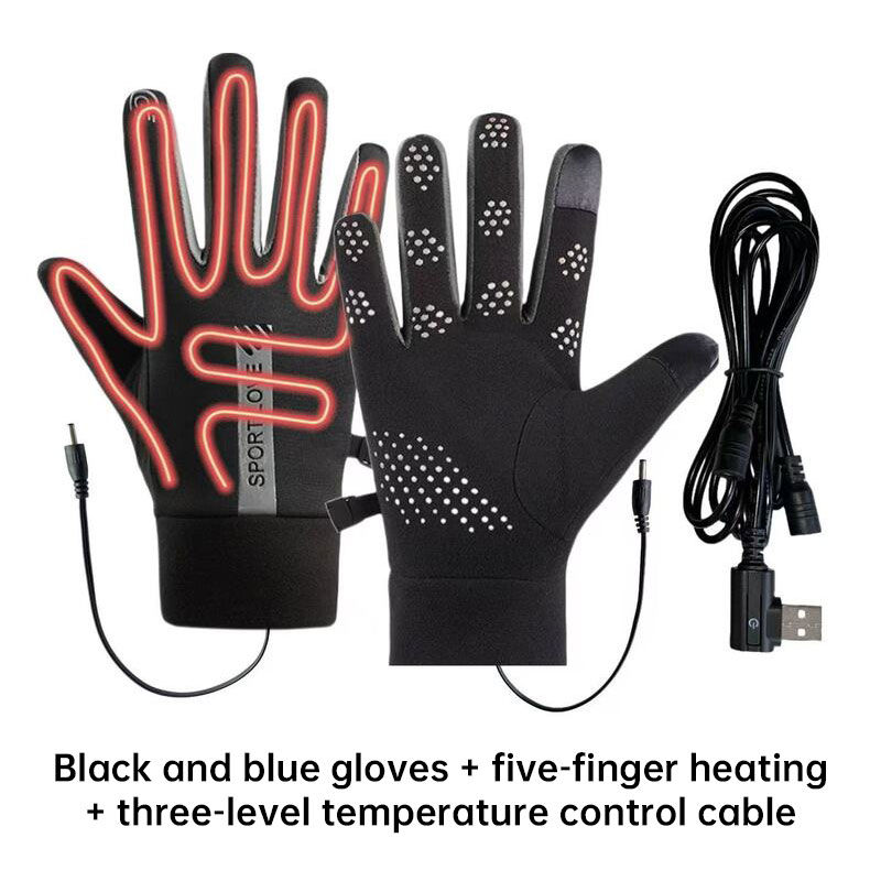 USB Rechargeable Heated Gloves - Image 3