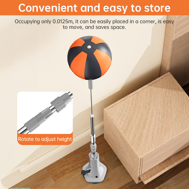 Adjustable Height Freestanding Punching Bag (45-67 Inches) - Image 5