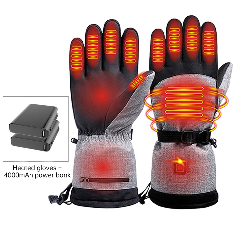 Waterproof Winter Warm Rechargeable Gloves - Image 8