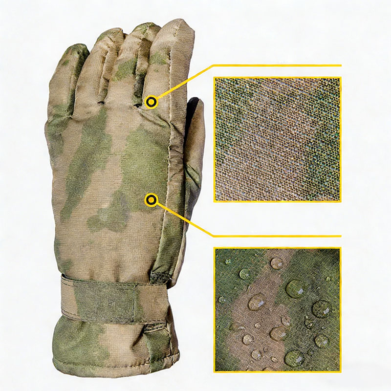 VKBO 3.0 Camouflage Winter Five-Finger Cold-Proof Gloves - Image 7