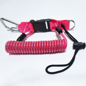 Dive Camera Lanyard, Stainless Steel Spring Cord