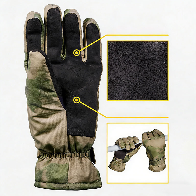 VKBO 3.0 Camouflage Winter Five-Finger Cold-Proof Gloves - Image 6