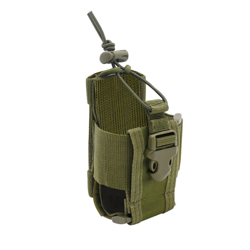 Tactical Radio Pouch with Utility Pocket - Image 3