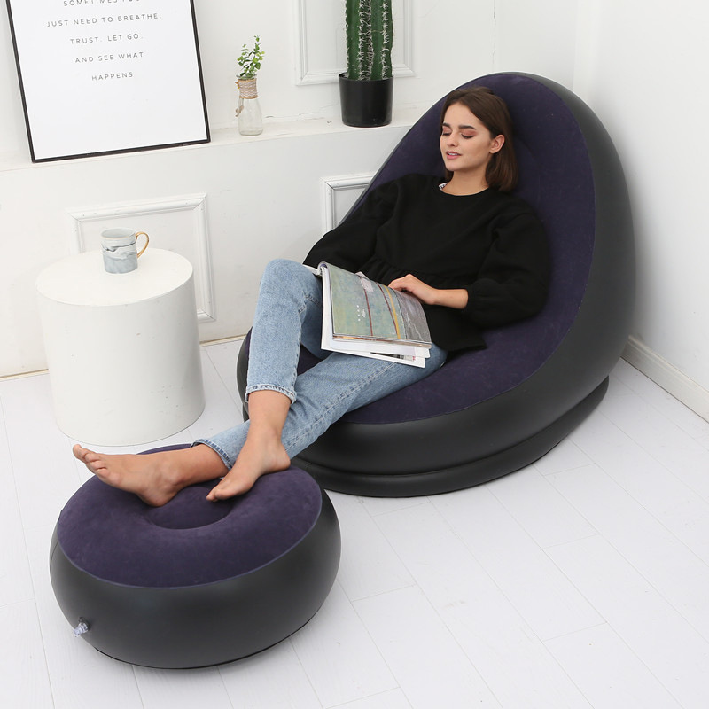 Inflatable Air Mattress Lazy Sofa Deck Chair - Image 7