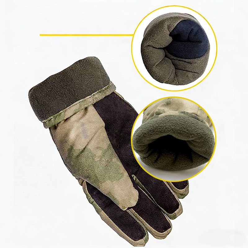 VKBO 3.0 Camouflage Winter Five-Finger Cold-Proof Gloves - Image 5