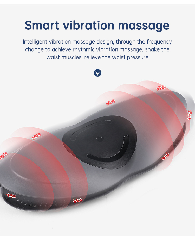 Waist Massager Lumbar Traction Inflatable Hot Compress - Image 11