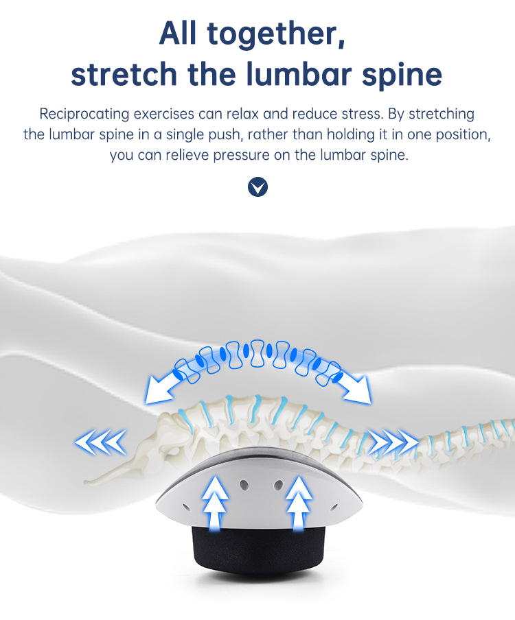 Waist Massager Lumbar Traction Inflatable Hot Compress - Image 16