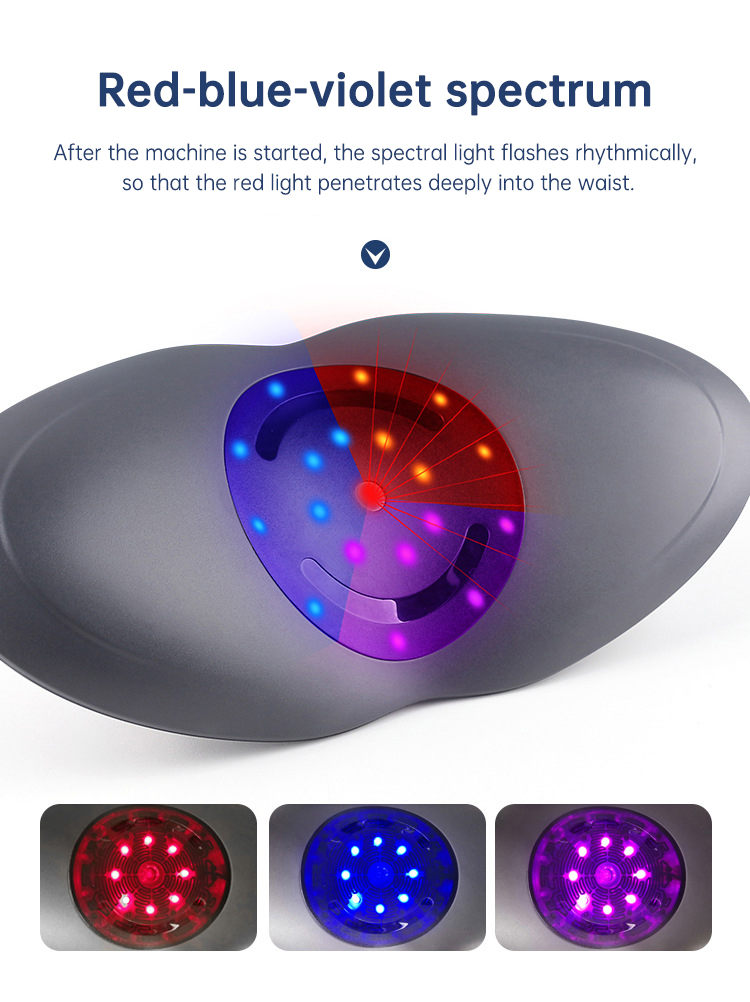 Waist Massager Lumbar Traction Inflatable Hot Compress - Image 12