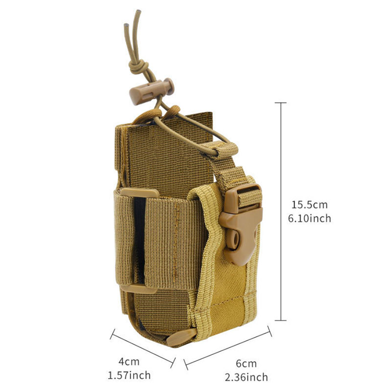 Tactical Radio Pouch with Utility Pocket - Image 11