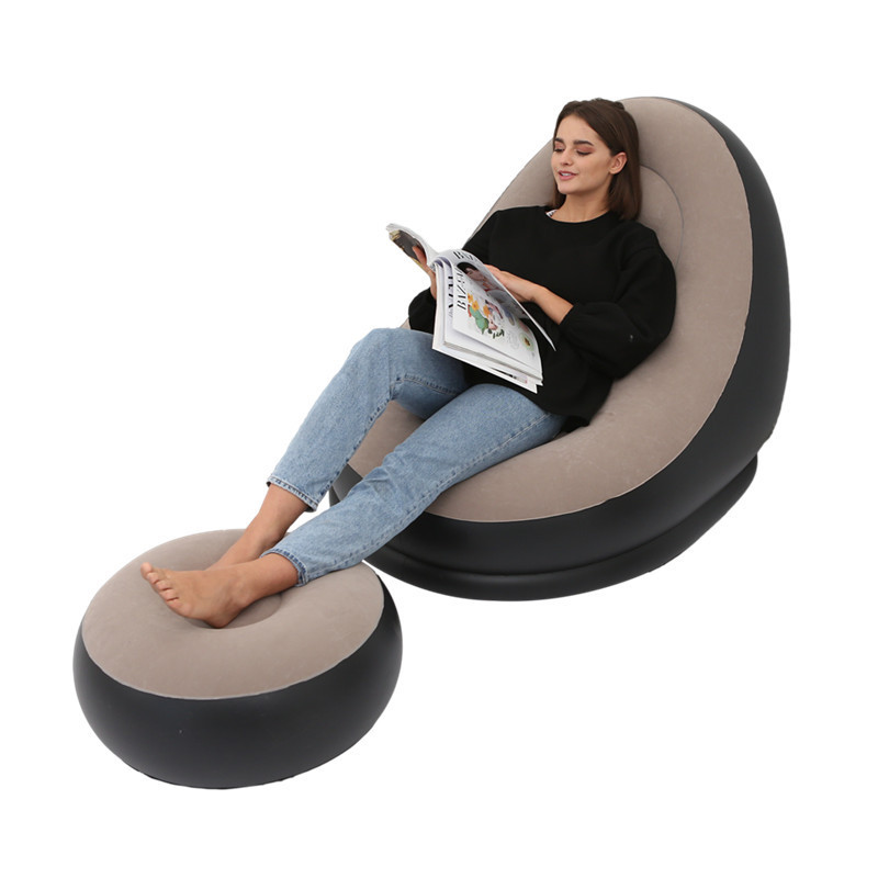 Inflatable Air Mattress Lazy Sofa Deck Chair