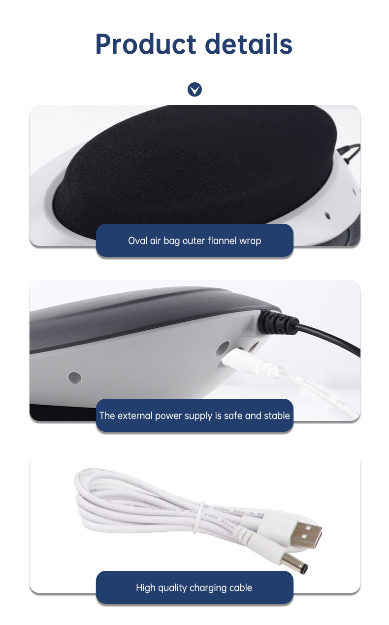 Waist Massager Lumbar Traction Inflatable Hot Compress - Image 7