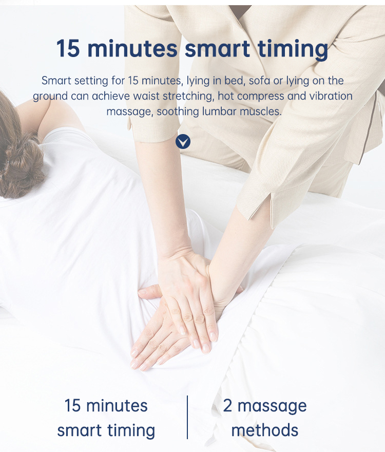 Waist Massager Lumbar Traction Inflatable Hot Compress - Image 9