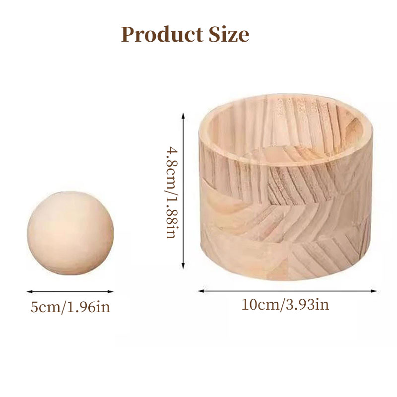Hand-Held Wood Dumpling Maker Press - Image 8
