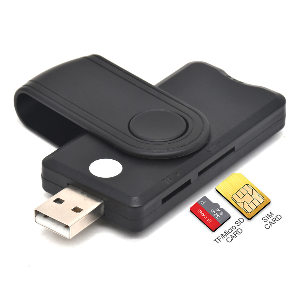USB 2.0 Multi in One Smart Card Reader - Image 3