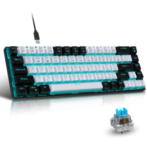 68 Keys, Customized Color Blocked Keycaps