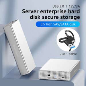 2.5-inch Lanshuo SAS/SATA Portable Hard Drive Case