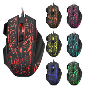 HXSJ Flow Crack Gaming Mouse
