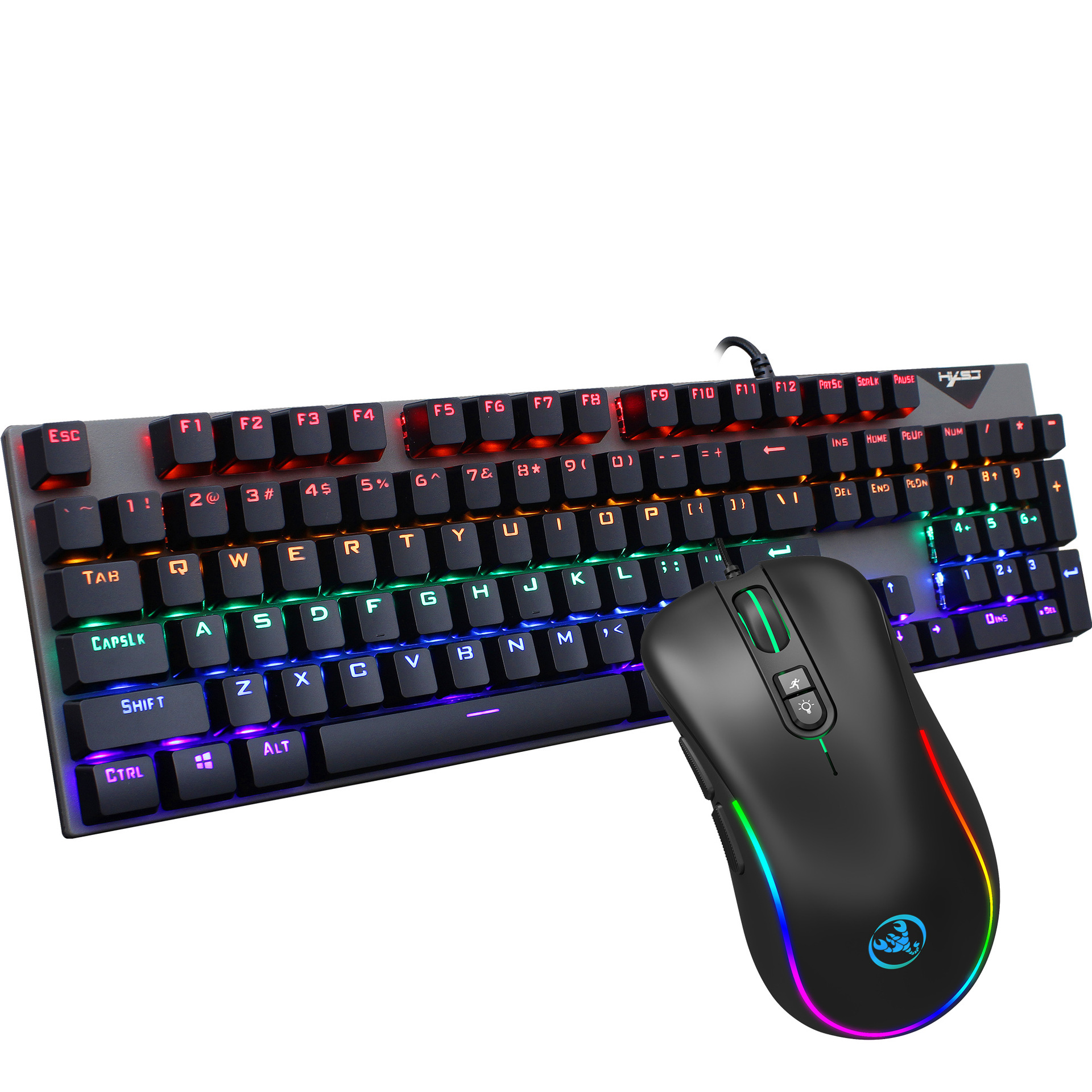 Backlit Mechanical Keyboard And Mouse - Image 6