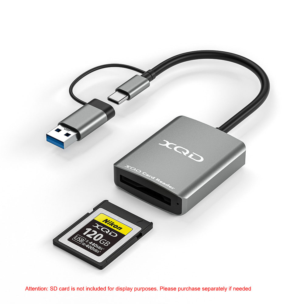 Type-C to XQD Card USB 3.0 High-Speed Card Reader - Image 2
