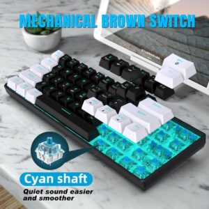 Mechanical Keyboard 61 Key Short Style