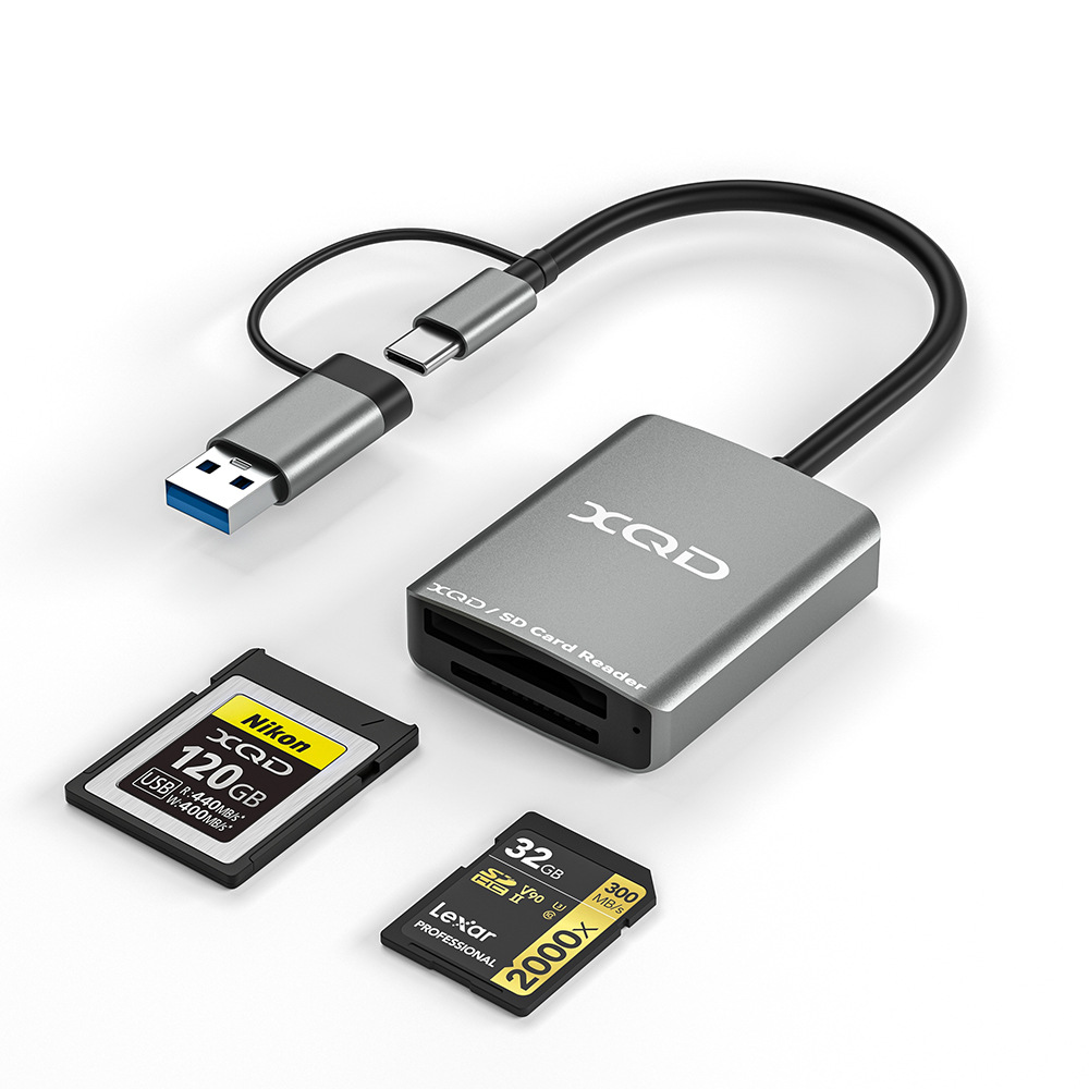 Type-C to XQD Card USB 3.0 High-Speed Card Reader - Image 4