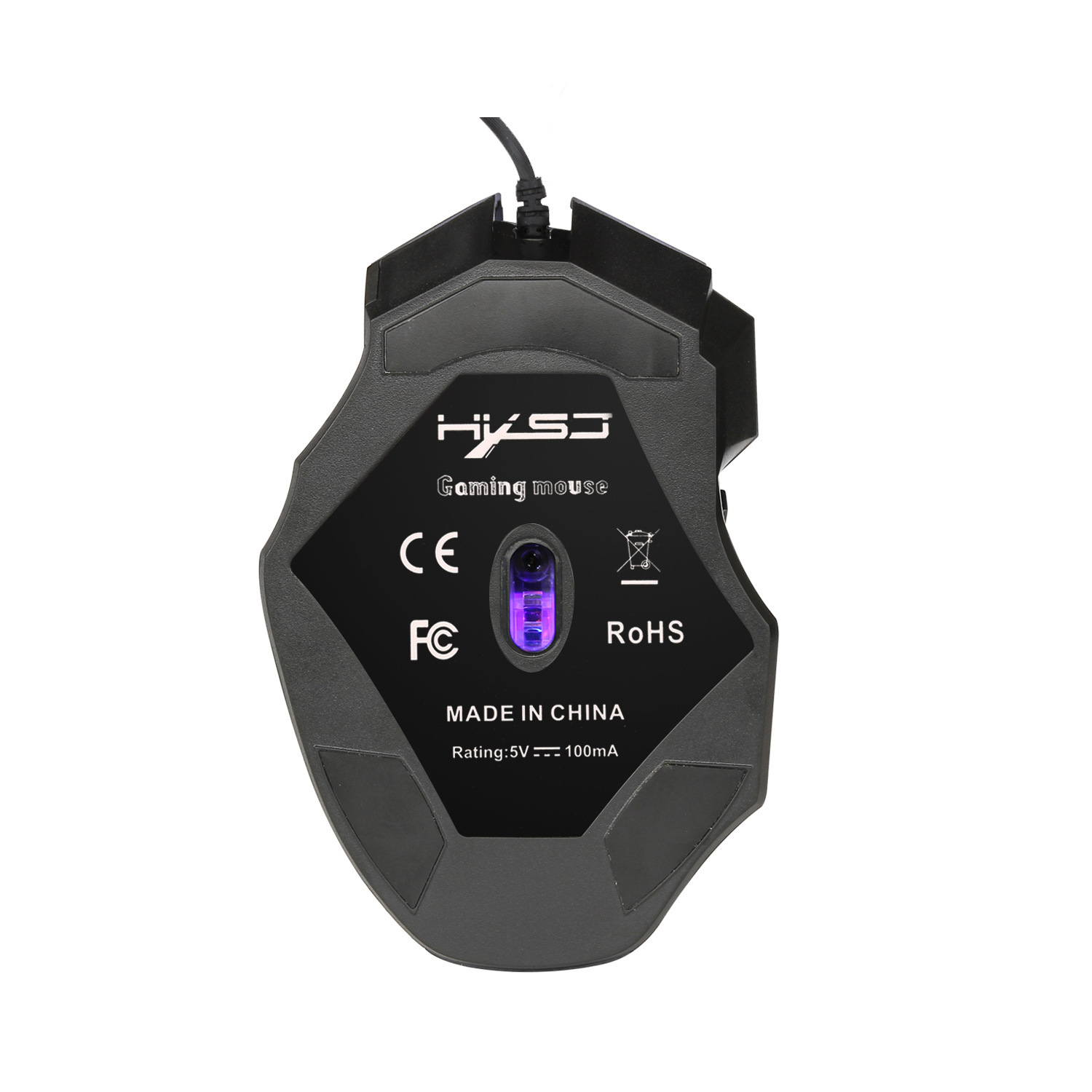A868 Colorful 7D Wired Mouse with Fire Key Gaming Mouse - Image 3