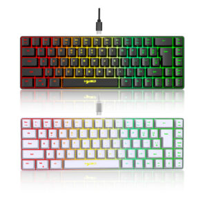 Mini 68 Key Mechanical Texture Film Gaming Keyboard