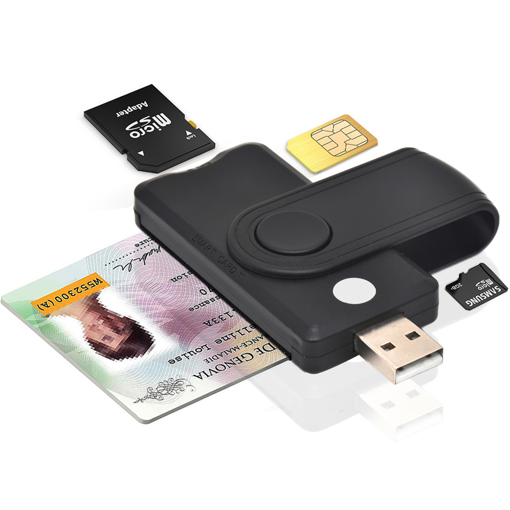 USB 2.0 Multi in One Smart Card Reader - Image 2