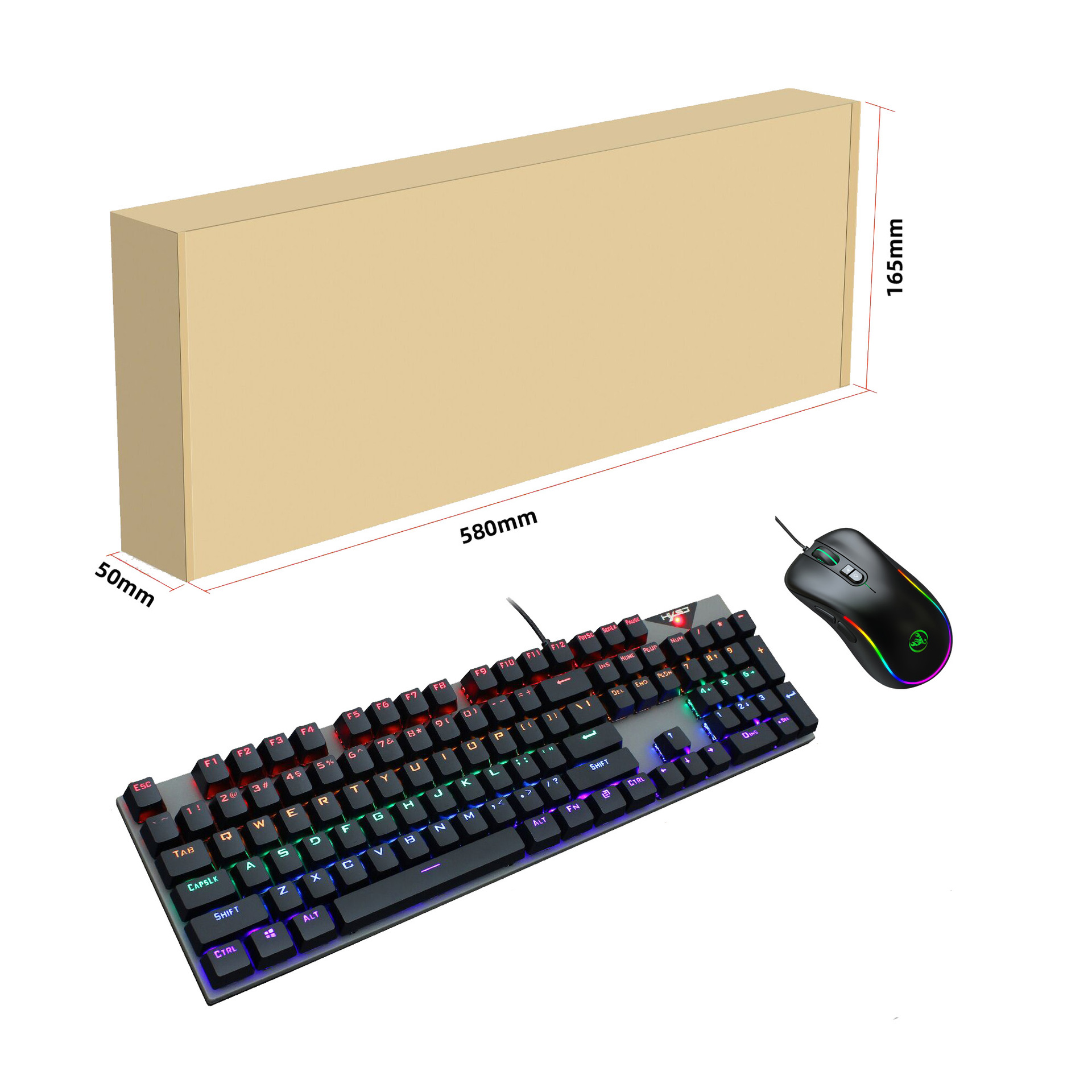 Backlit Mechanical Keyboard And Mouse - Image 5