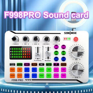 F998 Pro Live Singing Sound Card